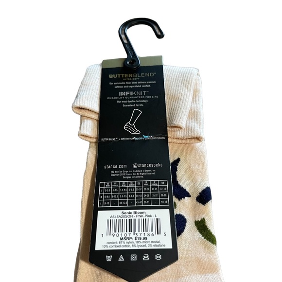 Stance Sonic Bloom Socks - Picture 3 of 8